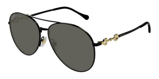 Gucci Gg1698s Women Black Pilot Sunglasses