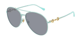 Gucci Gg1698s Women Blue Pilot Sunglasses