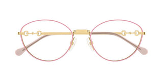 Gucci Gg1699o Women Gold Cat Eye Eyeglasses