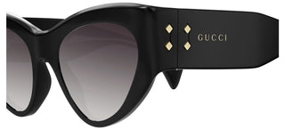 Gucci Gg1704s Women Black Cat Eye Sunglasses