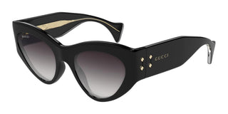 Gucci Gg1704s Women Black Cat Eye Sunglasses