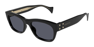 Gucci Gg1706s Men Black Squared Sunglasses