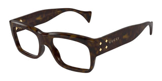 Gucci Gg1707o Men Havana Squared Eyeglasses