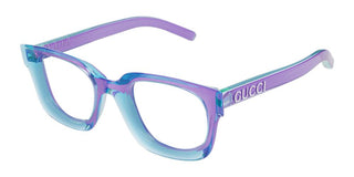 Gucci Gg1721o Women Violet Squared Eyeglasses