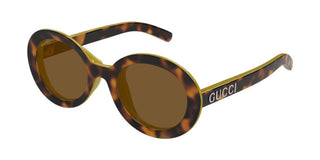 Gucci Gg1722s Women Havana Oval Sunglasses