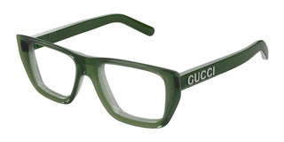 Gucci Gg1724o Men Green Squared Eyeglasses