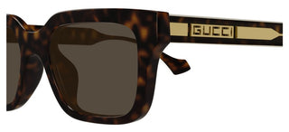 Gucci Gg1732s Men Havana Squared Sunglasses