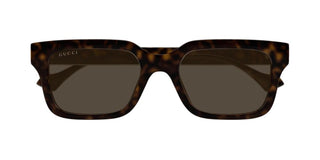 Gucci Gg1732s Men Havana Squared Sunglasses