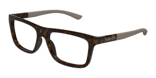 Gucci Gg1737o Men Brown Squared Eyeglasses