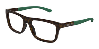 Gucci Gg1737o Men Brown Squared Eyeglasses