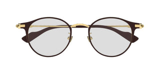 Gucci Gg1739ok Unisex Brown Pantos Eyeglasses