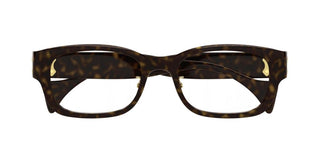 Gucci Gg1744oj Unisex Brown Squared Eyeglasses