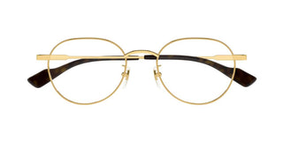 Gucci Gg1747oa Men Gold Round Eyeglasses