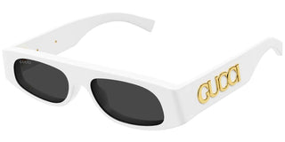 Gucci Gg1771s Women White Geometric Sunglasses