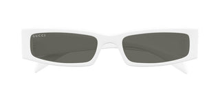 Gucci Gg1778s Men White Rectangle Sunglasses