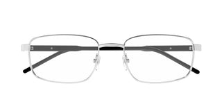 Gucci GG1801O men Silver Squared Eyeglasses