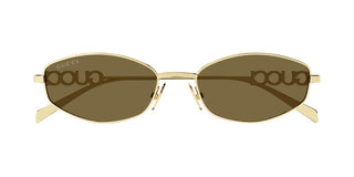 Gucci Gg1802s Women Gold Round Sunglasses