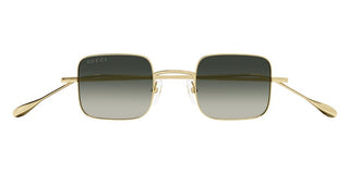 Gucci Gg1813s Unisex Gold Squared Sunglasses