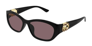 Gucci Gg1826sk Women Black Round Sunglasses