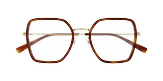 Gucci GG1850O women Havana Squared Eyeglasses