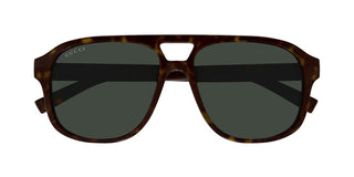 Gucci GG1856S men Havana Pilot Sunglasses