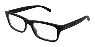 Gucci GG1858O men Black Squared Eyeglasses