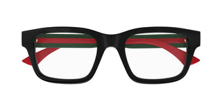 Gucci GG1865O unisex Black Squared Eyeglasses