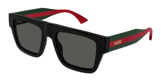 Gucci Gg1868s Men Black Squared Sunglasses