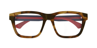 Gucci GG1870O men Havana Squared Eyeglasses