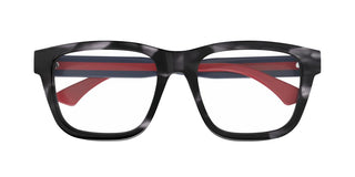 Gucci GG1870O men Havana Squared Eyeglasses