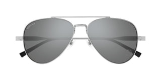 Gucci Gg1874s Men Ruthenium Pilot Sunglasses