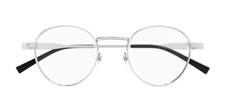 Gucci GG1877O men Silver Round Eyeglasses