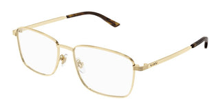 Gucci GG1882O men Gold Squared Eyeglasses