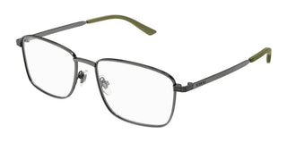 Gucci GG1882O men Ruthenium Squared Eyeglasses