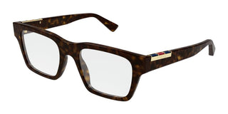 Gucci GG1889O men Havana Squared Eyeglasses