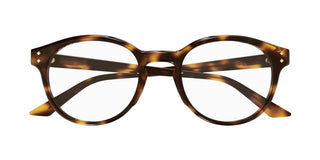 Gucci GG1898OA men Havana Round Eyeglasses