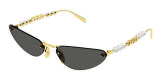 Gucci Gg1920s Women Gold Cat Eye Sunglasses