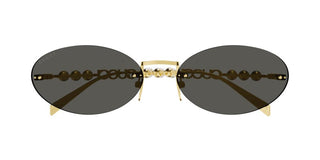 Gucci Gg1922s Women Gold Round Sunglasses