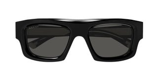 Gucci Gg1926s Men Black Squared Sunglasses