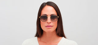 Mykita GIA unisex Gold Geometric Sunglasses