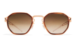 Mykita GIA unisex Gold Geometric Sunglasses