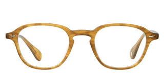 Garrett Leight GILBERT unisex Brown Geometric Eyeglasses