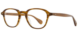 Garrett Leight GILBERT unisex Brown Geometric Eyeglasses