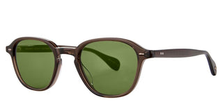 Garrett Leight GILBERT SUN unisex Brown Round Sunglasses