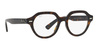 Ray-Ban GINA RX 7214 unisex Brown Geometric Eyeglasses