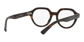 Ray-Ban GINA RX 7214 unisex Brown Geometric Eyeglasses