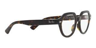 Ray-Ban GINA RX 7214 unisex Brown Geometric Eyeglasses