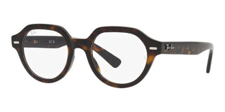 Ray-Ban GINA RX 7214 unisex Brown Geometric Eyeglasses