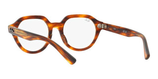 Ray-Ban GINA RX 7214 unisex Brown Geometric Eyeglasses