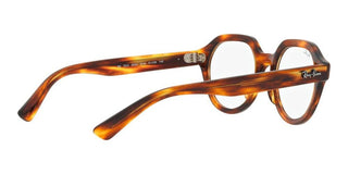 Ray-Ban GINA RX 7214 unisex Brown Geometric Eyeglasses